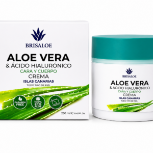 Aloe vera & ácido hialurónico- Crema cara y cuerpo